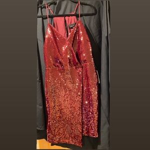 Adelyn Rae burgundy cocktail dress size small. Never worn! Beautiful fall color!